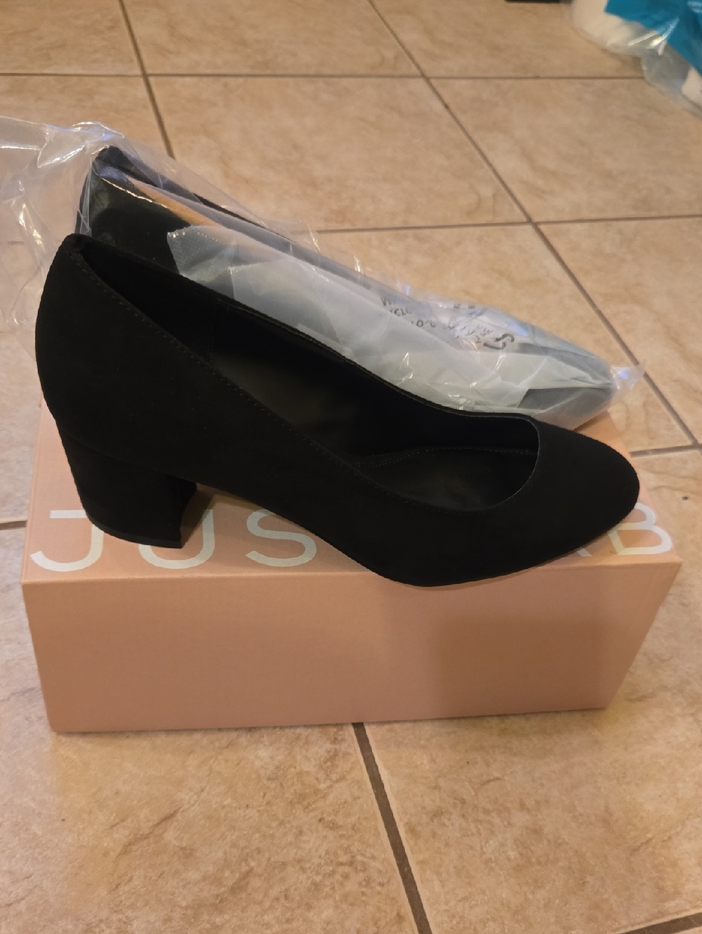 Classic Black Block Heel Pumps - Women's Dress Shoes